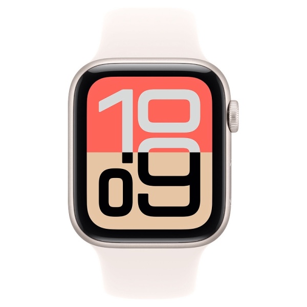 Apple Watch SE 3 (2025) 44 mm Starlight Aluminum Starlight Sport Band