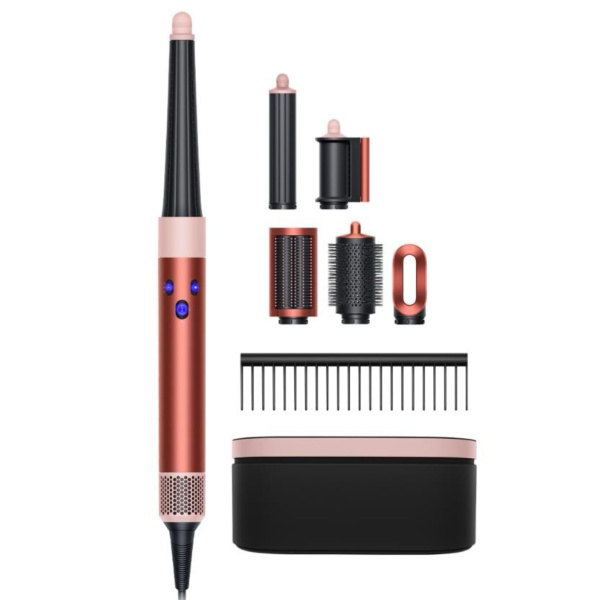 Стайлер Dyson HS08 Airwrap Straight+Wavy (Strawberry Bronze/Blush Pink) (2024)